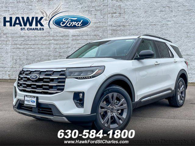 new 2025 Ford Explorer car, priced at $48,855