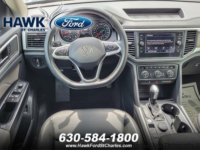 used 2021 Volkswagen Atlas car, priced at $23,880