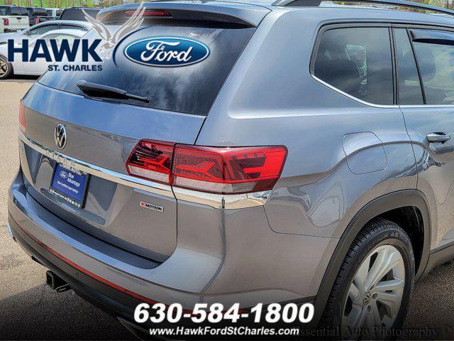 used 2021 Volkswagen Atlas car, priced at $23,880