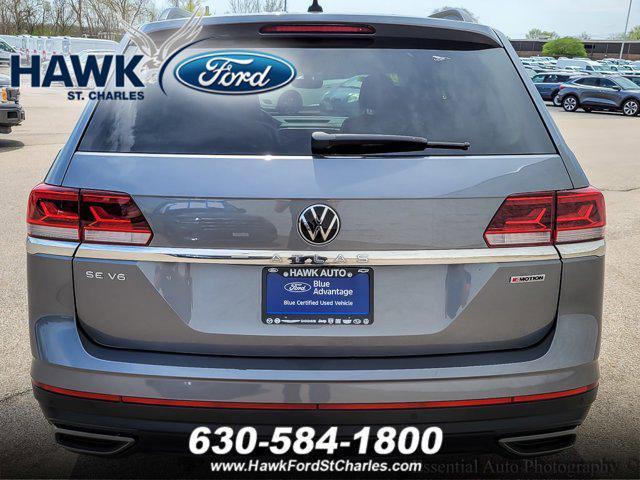 used 2021 Volkswagen Atlas car, priced at $23,880