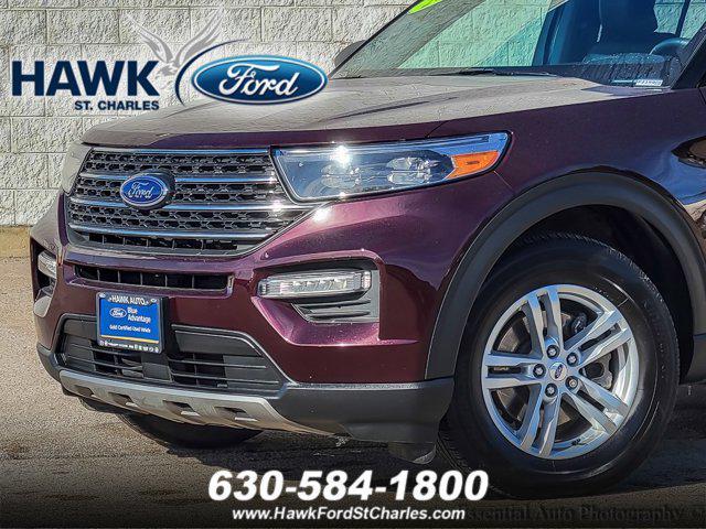 used 2022 Ford Explorer car, priced at $33,300