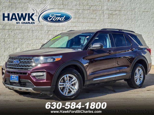 used 2022 Ford Explorer car, priced at $33,880