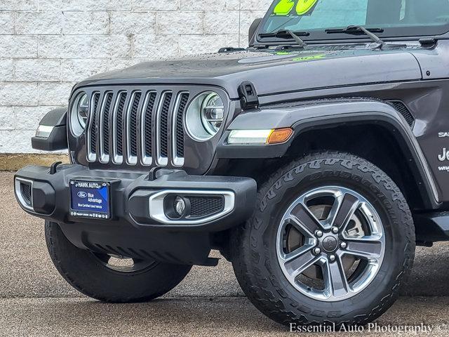 used 2020 Jeep Wrangler Unlimited car, priced at $32,550