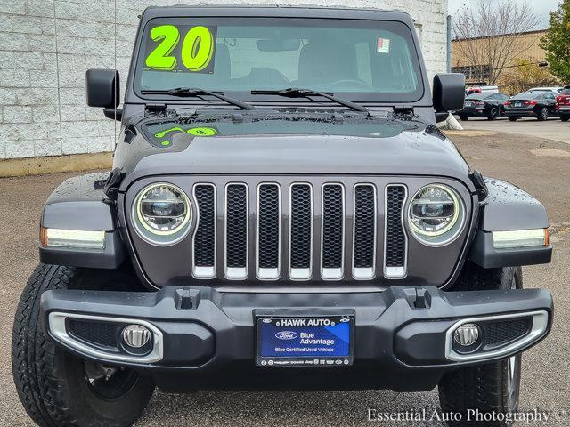 used 2020 Jeep Wrangler Unlimited car, priced at $32,550