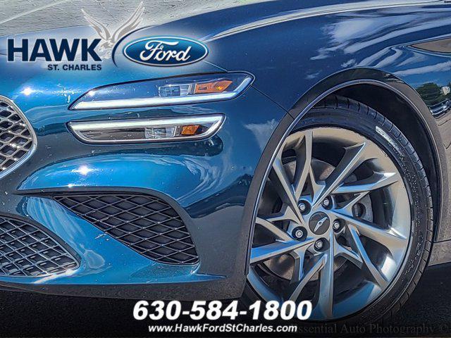 used 2022 Genesis G70 car, priced at $27,700