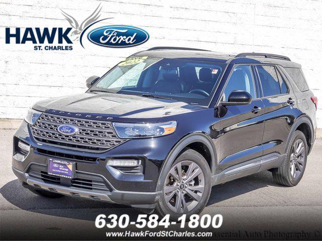 used 2022 Ford Explorer car, priced at $35,221