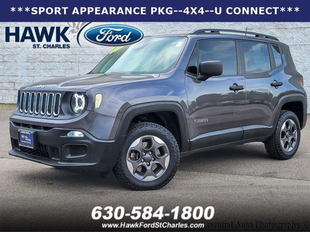 used 2018 Jeep Renegade car, priced at $16,441