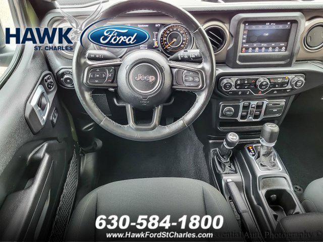 used 2021 Jeep Wrangler car, priced at $32,330