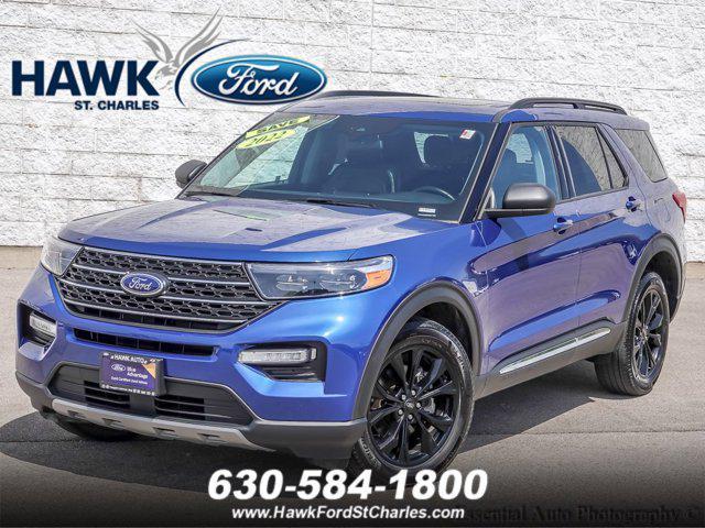 used 2022 Ford Explorer car, priced at $37,661