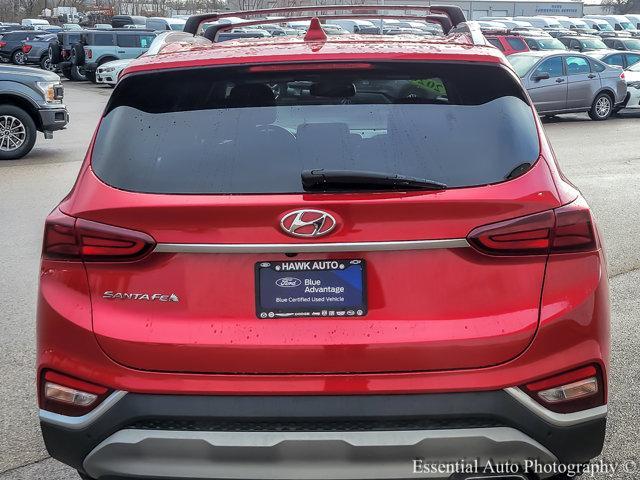 used 2020 Hyundai Santa Fe car, priced at $18,550