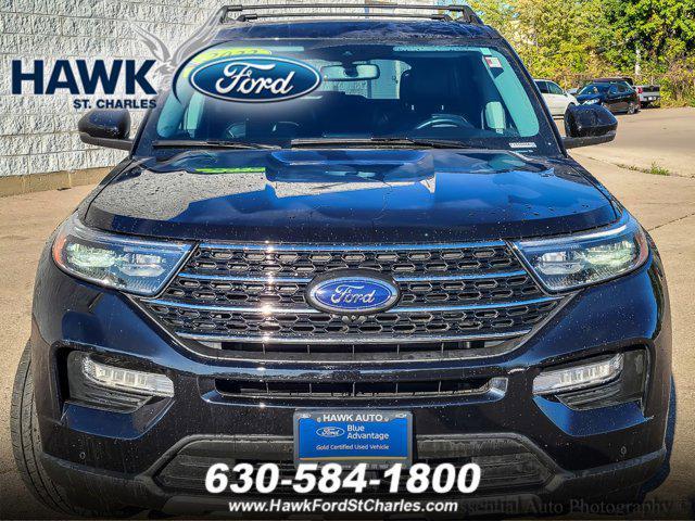used 2022 Ford Explorer car, priced at $33,500