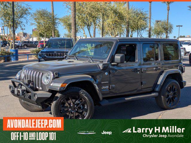 used 2021 Jeep Wrangler Unlimited car, priced at $31,077