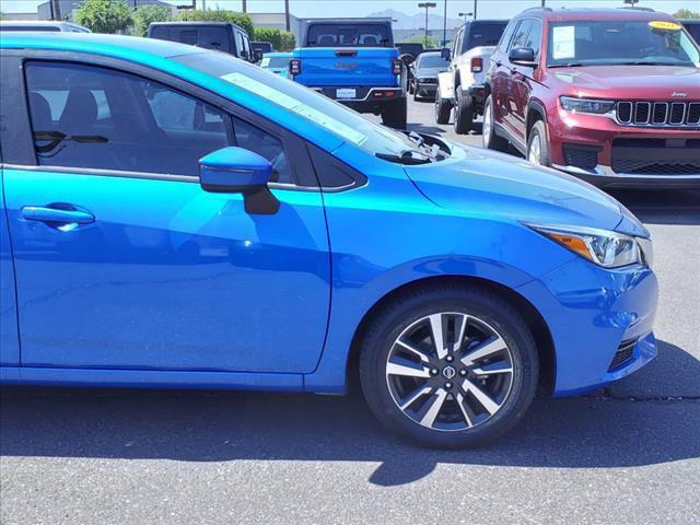 used 2021 Nissan Versa car, priced at $15,489