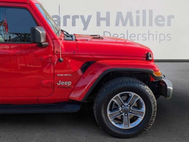 used 2022 Jeep Wrangler Unlimited car, priced at $31,177