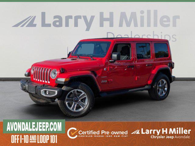 used 2022 Jeep Wrangler Unlimited car, priced at $31,177