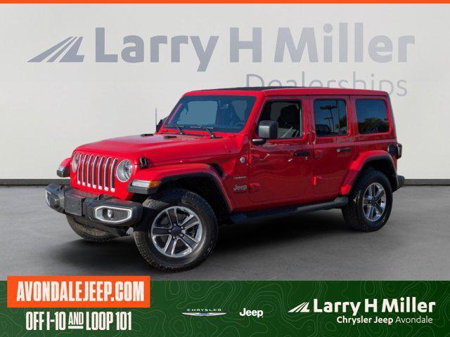 used 2022 Jeep Wrangler Unlimited car, priced at $31,177