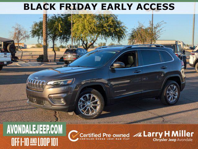 used 2021 Jeep Cherokee car, priced at $22,577