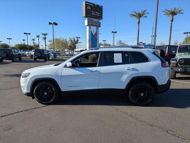 used 2021 Jeep Cherokee car, priced at $15,377