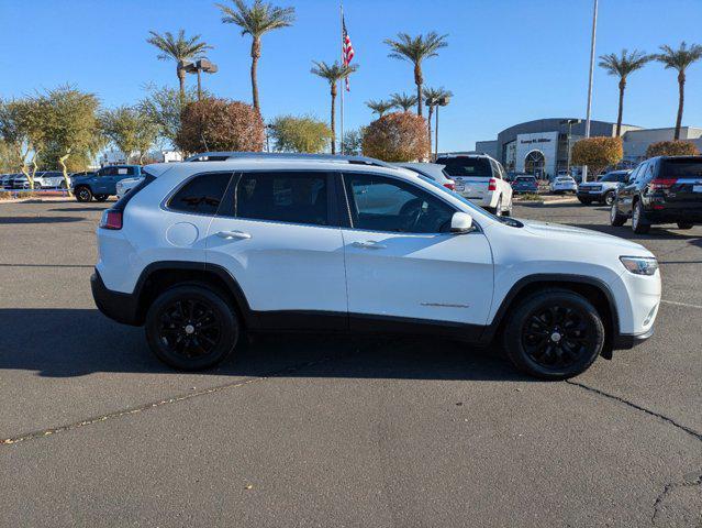 used 2021 Jeep Cherokee car, priced at $15,377