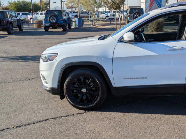 used 2021 Jeep Cherokee car, priced at $15,377