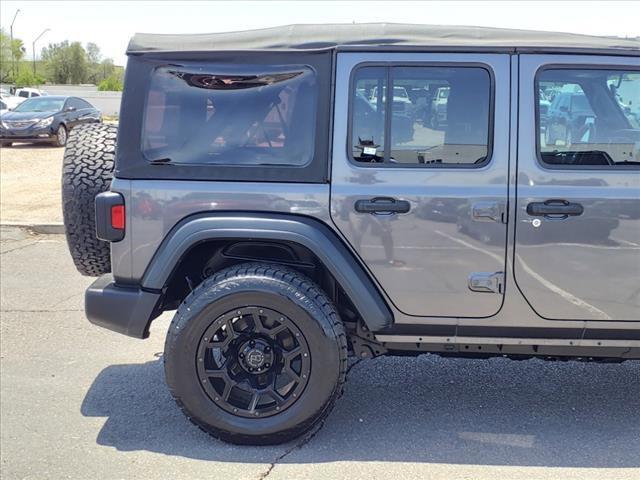 used 2018 Jeep Wrangler Unlimited car, priced at $24,599