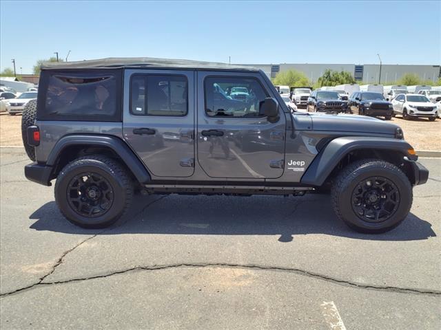 used 2018 Jeep Wrangler Unlimited car, priced at $23,046