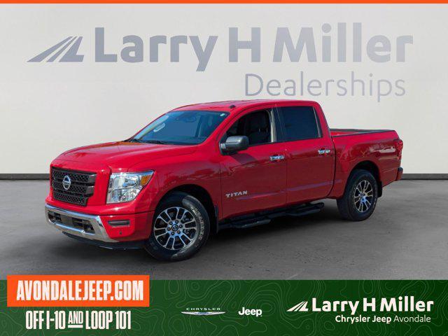 used 2021 Nissan Titan car, priced at $29,977