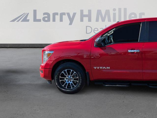 used 2021 Nissan Titan car, priced at $29,977