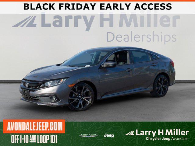 used 2021 Honda Civic car, priced at $21,577