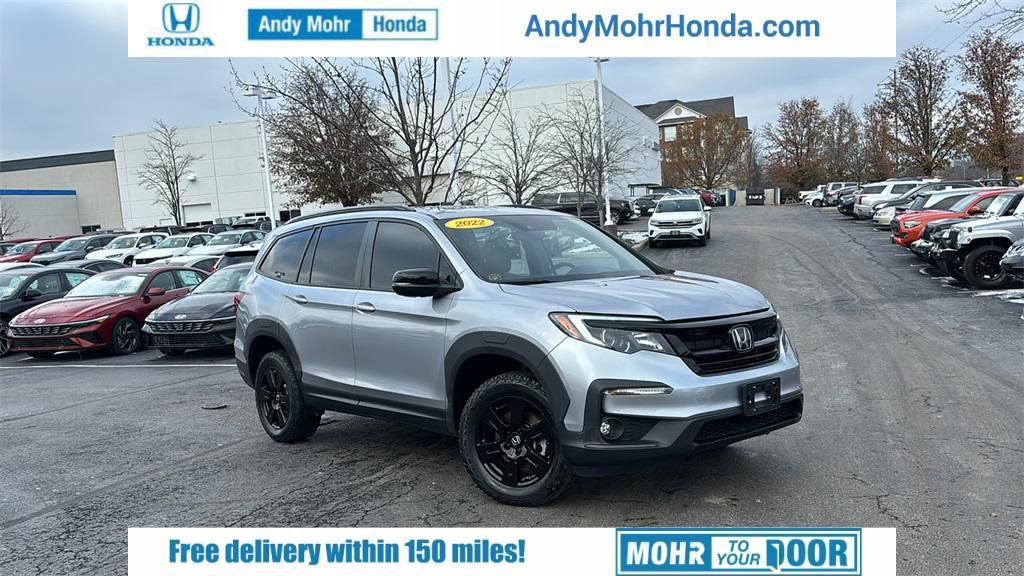 used 2022 Honda Pilot car, priced at $36,217