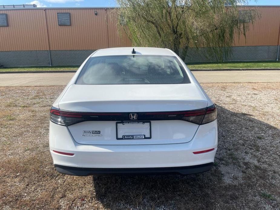 new 2025 Honda Accord car, priced at $32,110