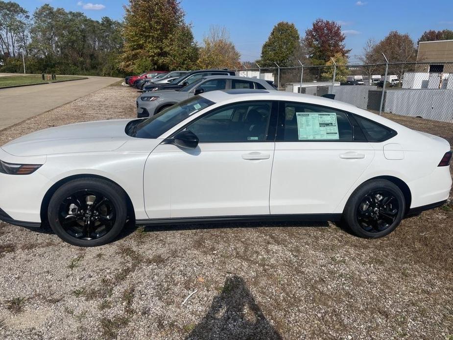 new 2025 Honda Accord car, priced at $32,110