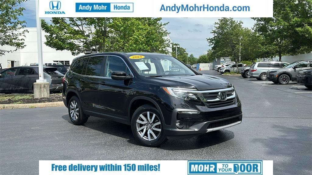 used 2021 Honda Pilot car, priced at $26,586