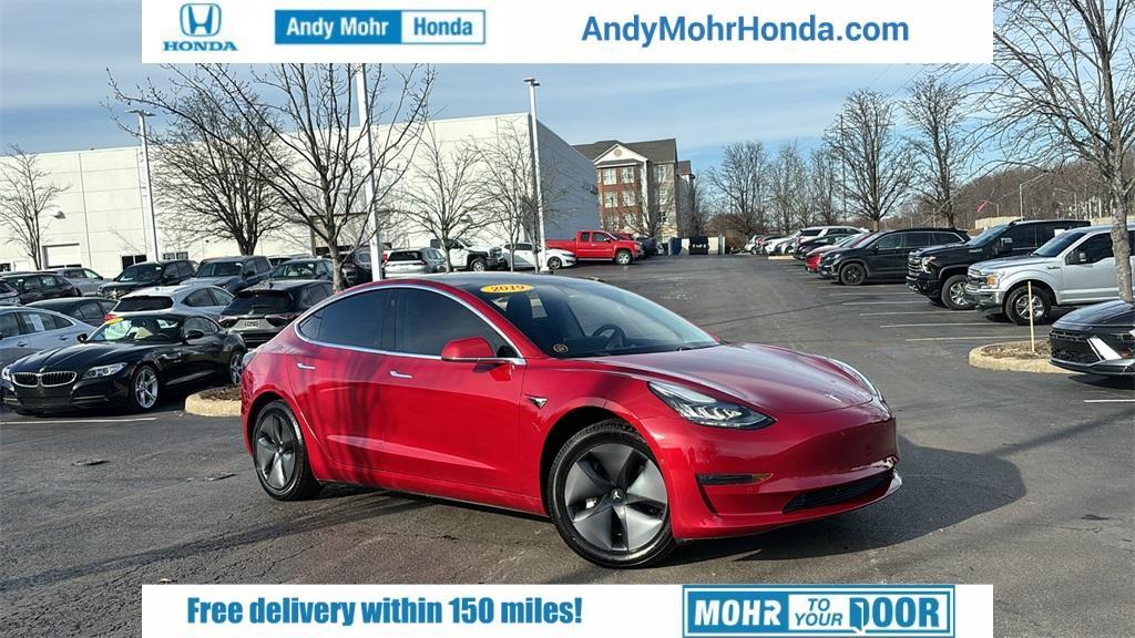 used 2019 Tesla Model 3 car, priced at $27,703