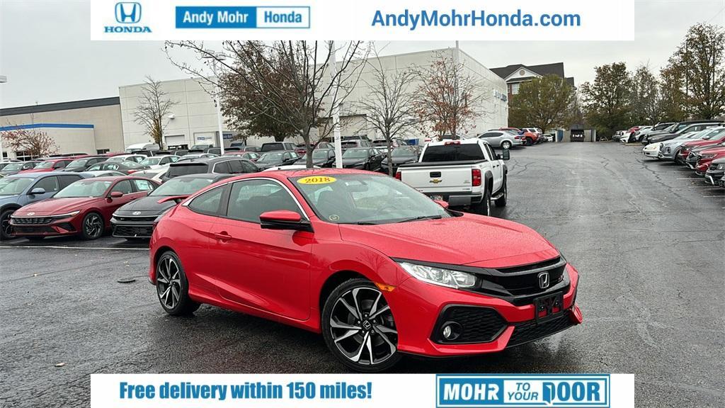 used 2018 Honda Civic car, priced at $23,927