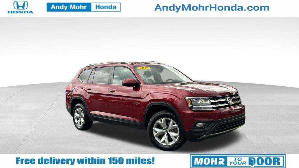 used 2018 Volkswagen Atlas car, priced at $15,772