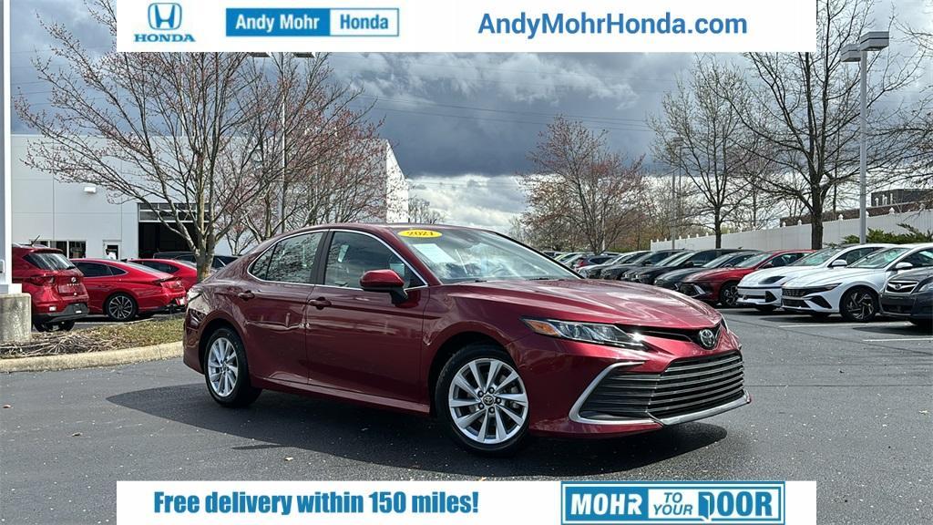 used 2021 Toyota Camry car, priced at $22,411