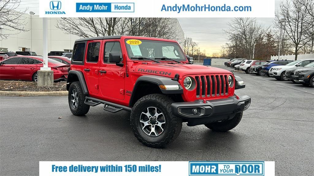 used 2020 Jeep Wrangler Unlimited car, priced at $37,963