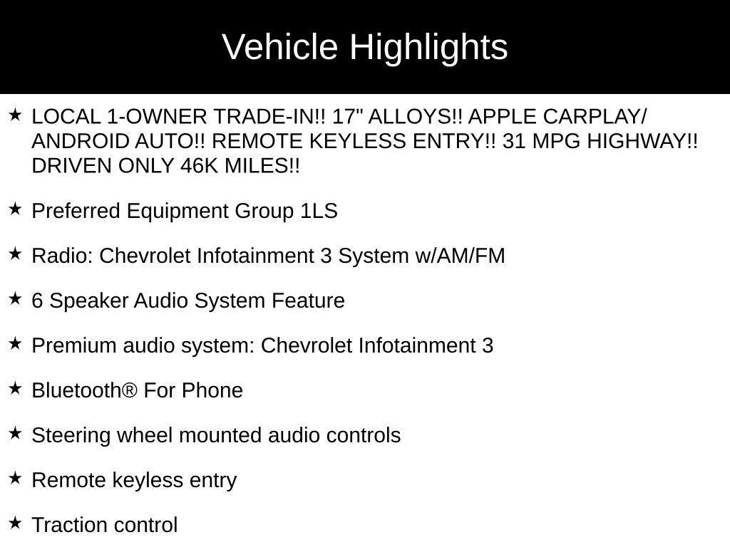 used 2020 Chevrolet Equinox car, priced at $17,919