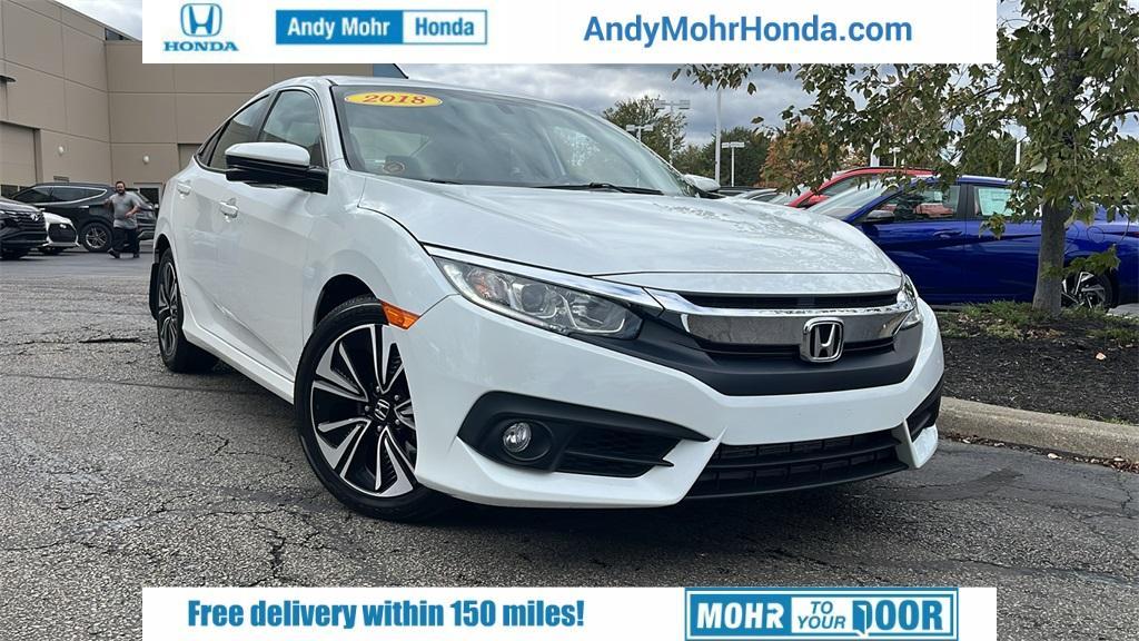 used 2018 Honda Civic car, priced at $19,957