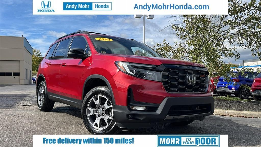 used 2022 Honda Passport car, priced at $29,092