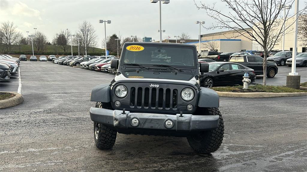 used 2016 Jeep Wrangler Unlimited car, priced at $22,556