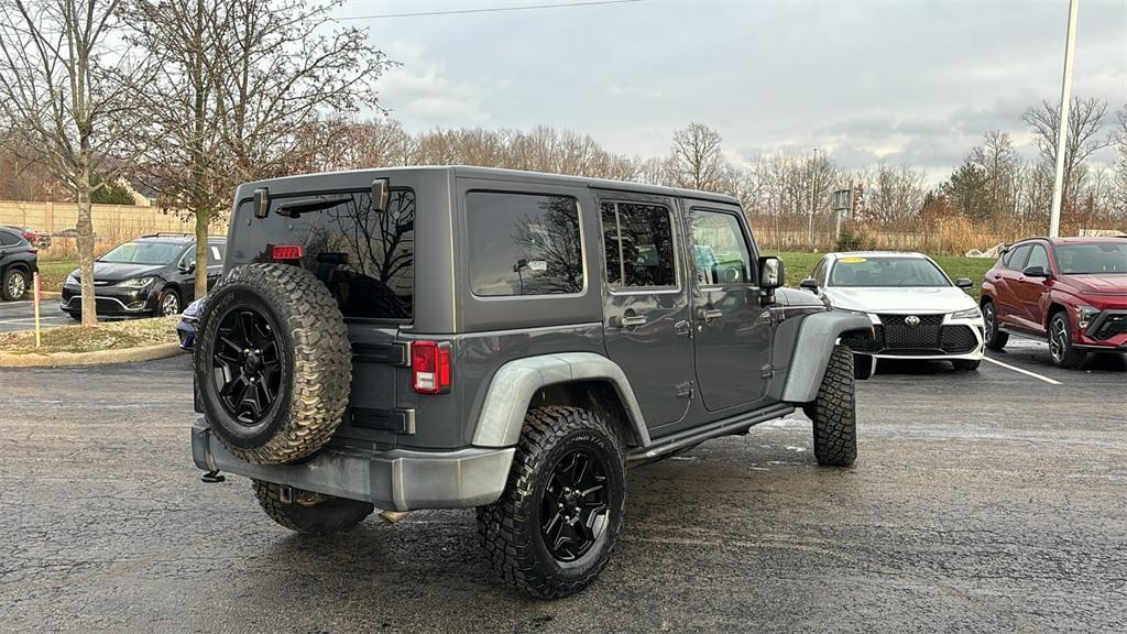 used 2016 Jeep Wrangler Unlimited car, priced at $22,556