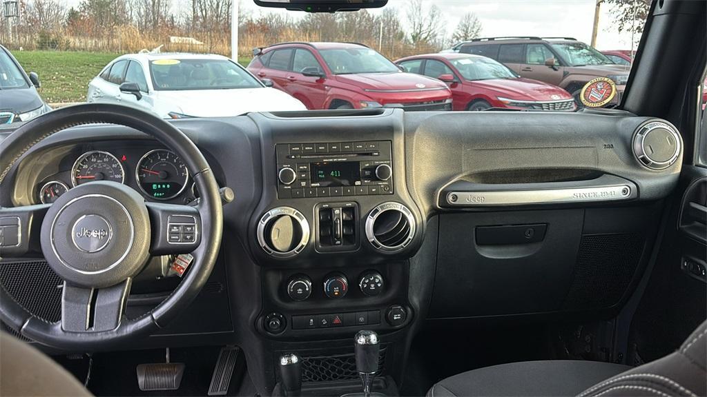 used 2016 Jeep Wrangler Unlimited car, priced at $22,556