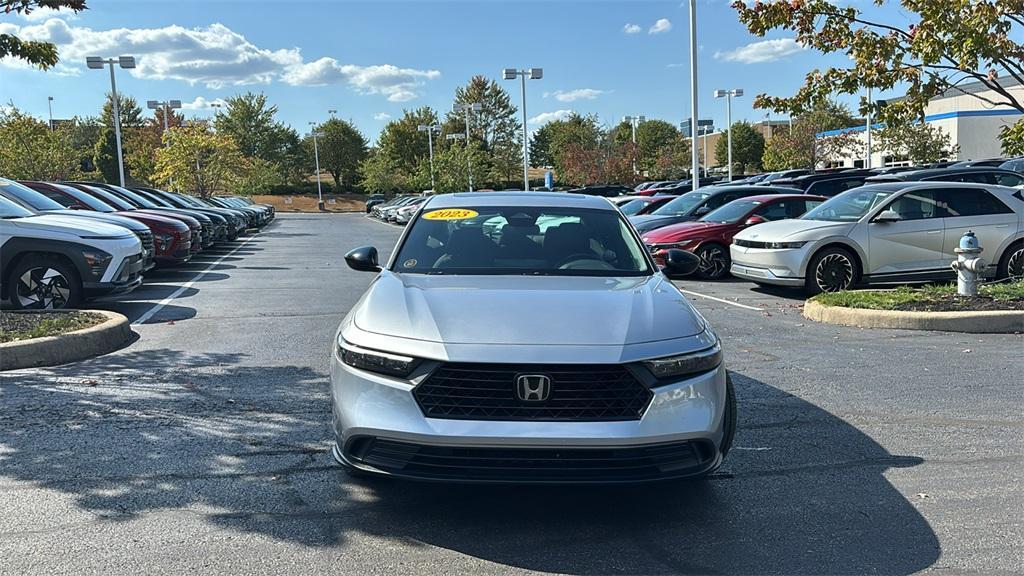 used 2023 Honda Accord Hybrid car, priced at $25,806