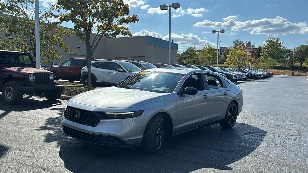 used 2023 Honda Accord Hybrid car, priced at $25,806