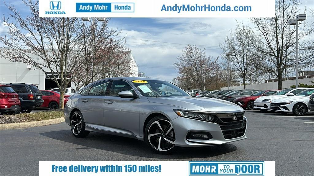 used 2018 Honda Accord car, priced at $25,817