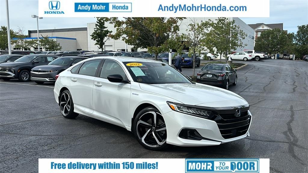 used 2022 Honda Accord Hybrid car, priced at $25,738