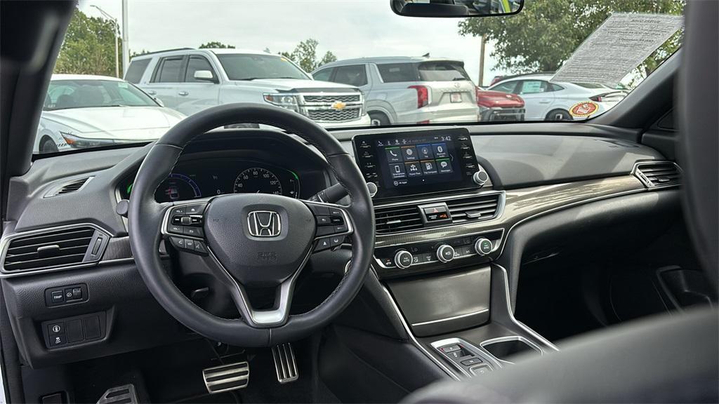 used 2022 Honda Accord Hybrid car, priced at $25,738