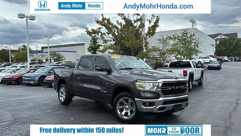 used 2022 Ram 1500 car, priced at $34,596